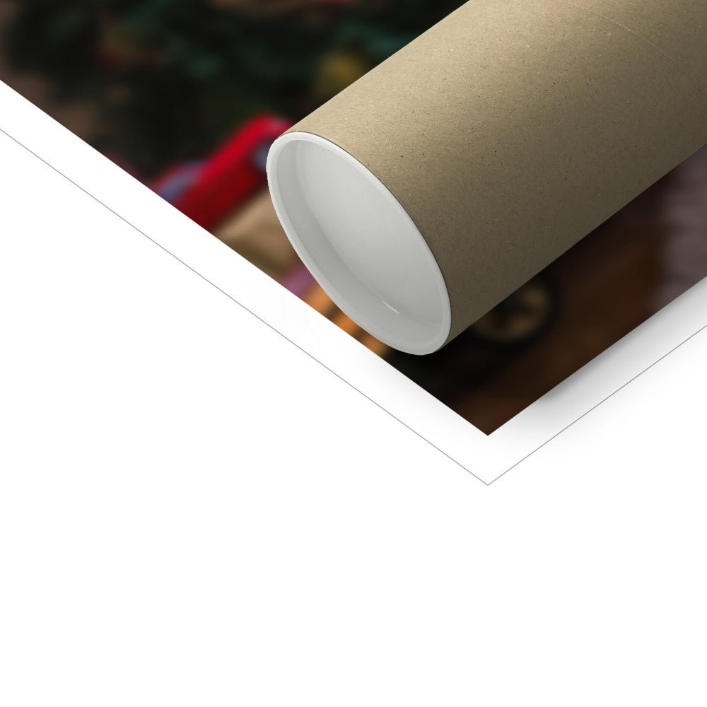 Pet Portraits | The Christmas Family: Custom 3 Pet Poster | Paw & Glory