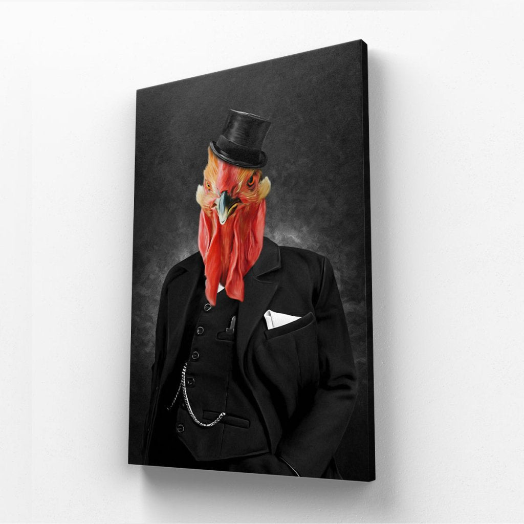 Pet Portraits | The Churchill: Animal Art Canvas | Paw & Glory