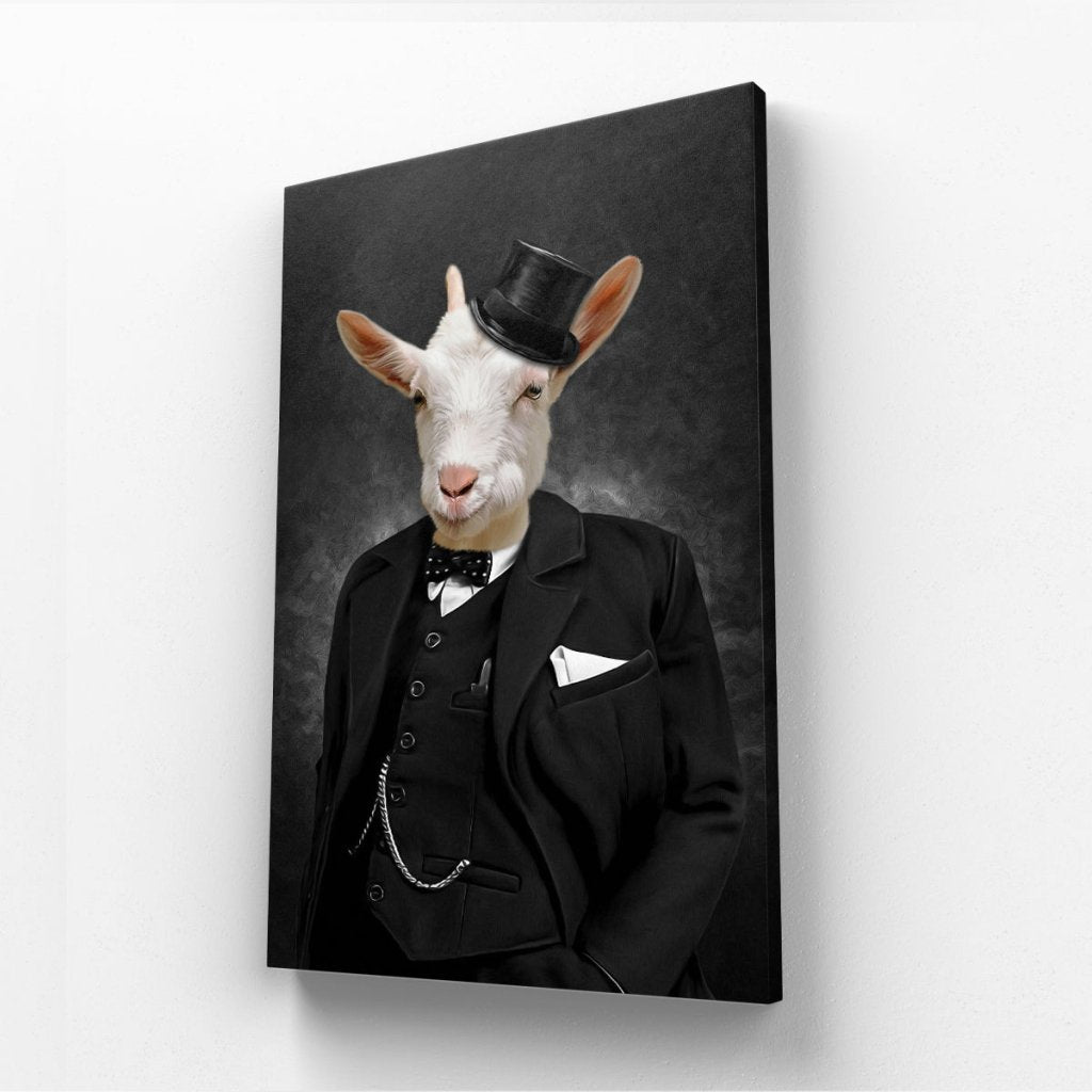 Pet Portraits | The Churchill: Animal Art Canvas | Paw & Glory