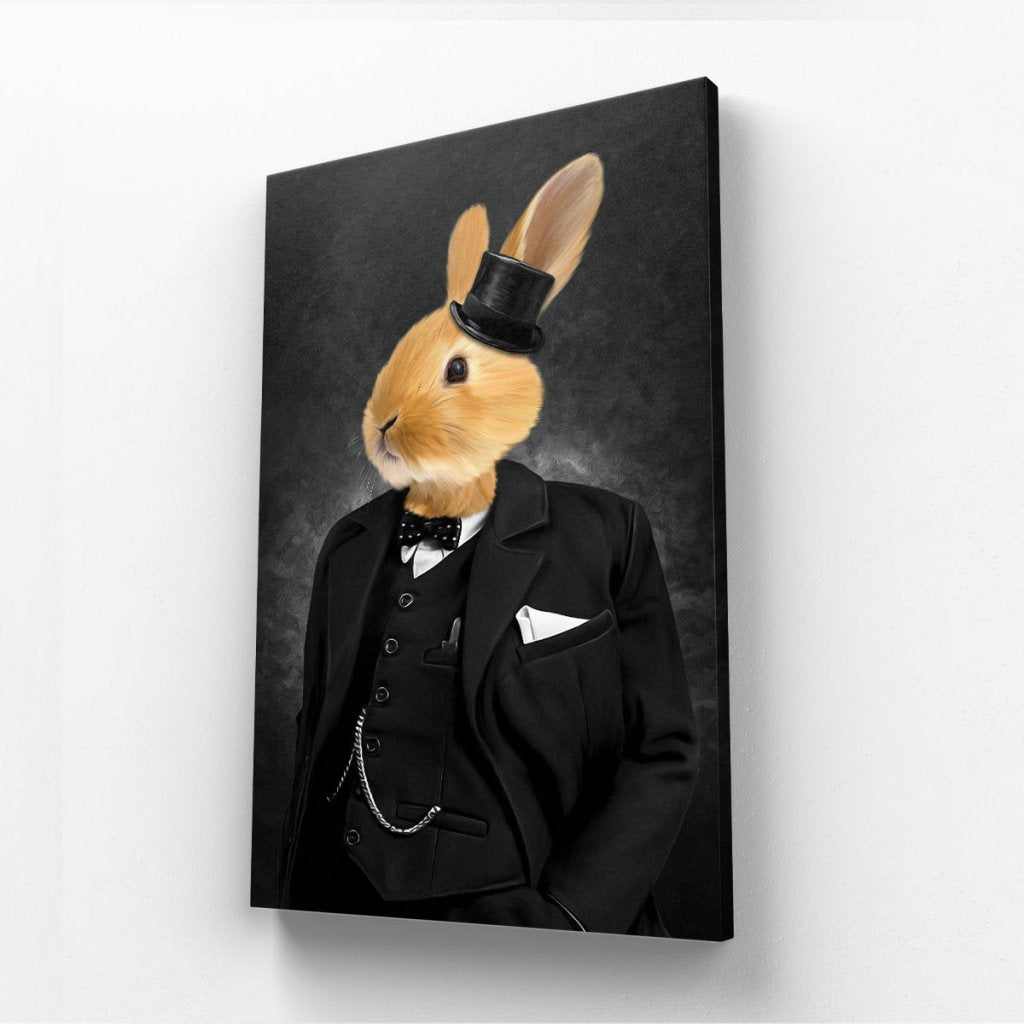 The Churchill: Animal Art Canvas - Paw & Glory - Dog Portraits - Pet Portraits