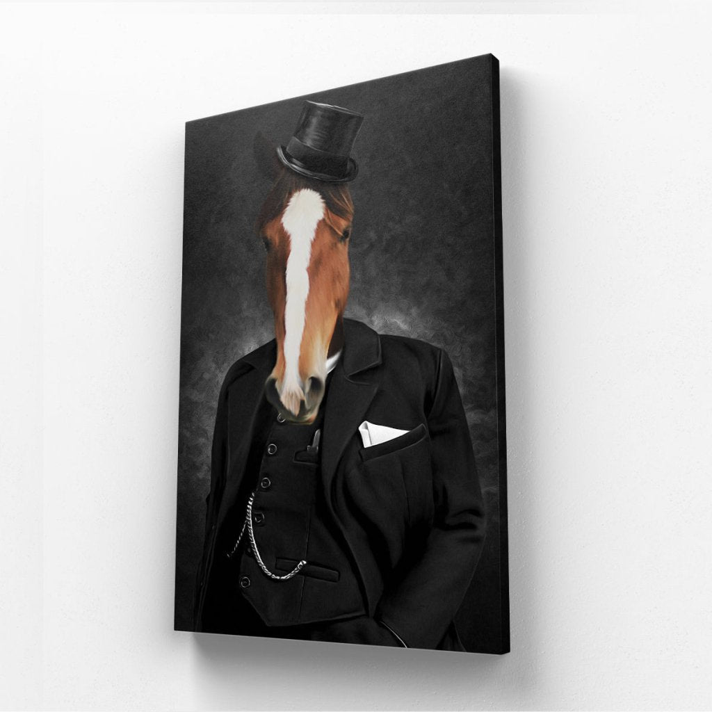 Pet Portraits | The Churchill: Animal Art Canvas | Paw & Glory
