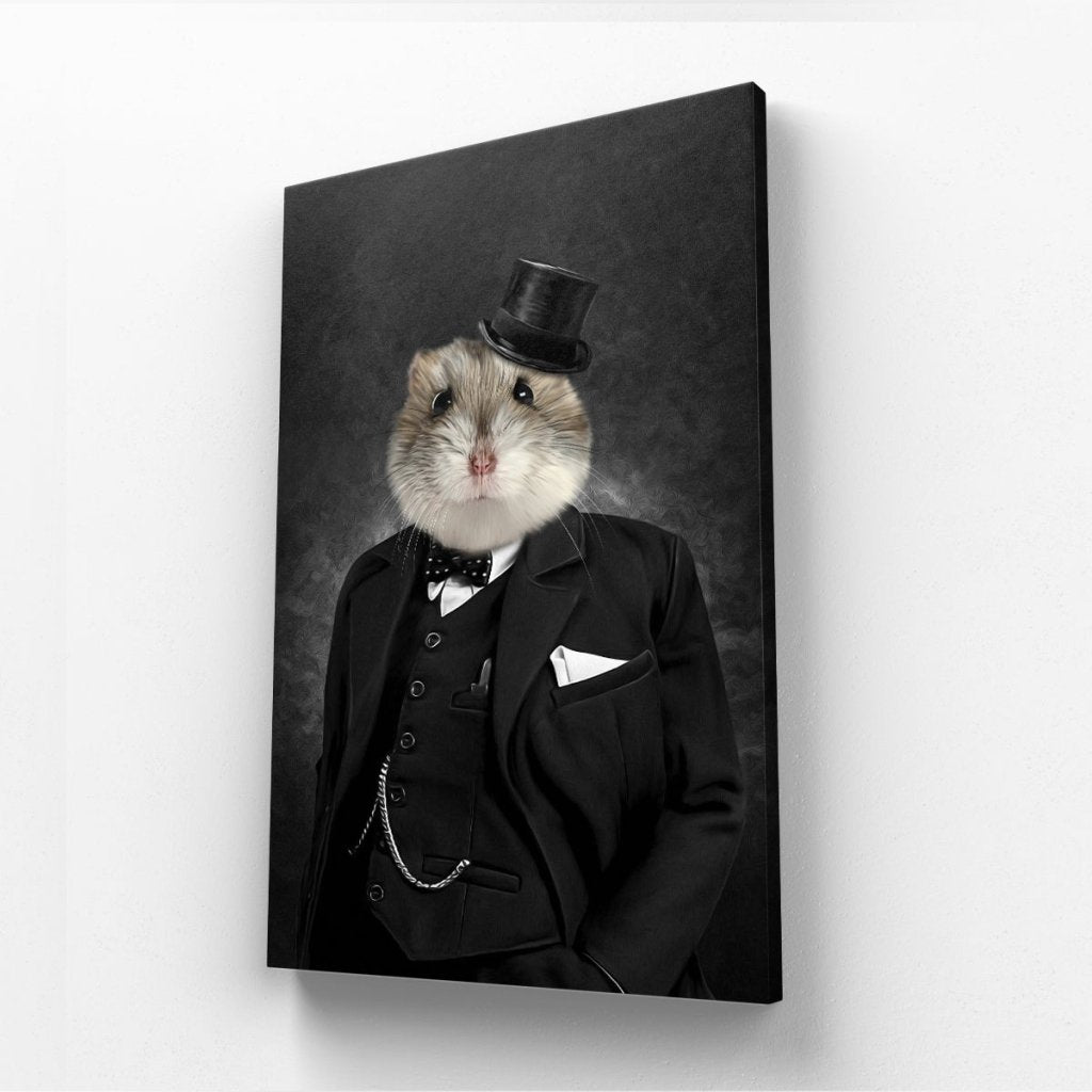 Pet Portraits | The Churchill: Animal Art Canvas | Paw & Glory