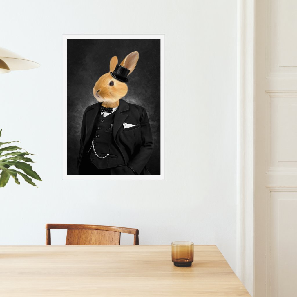 Pet Portraits | The Churchill: Animal Art Poster | Paw & Glory