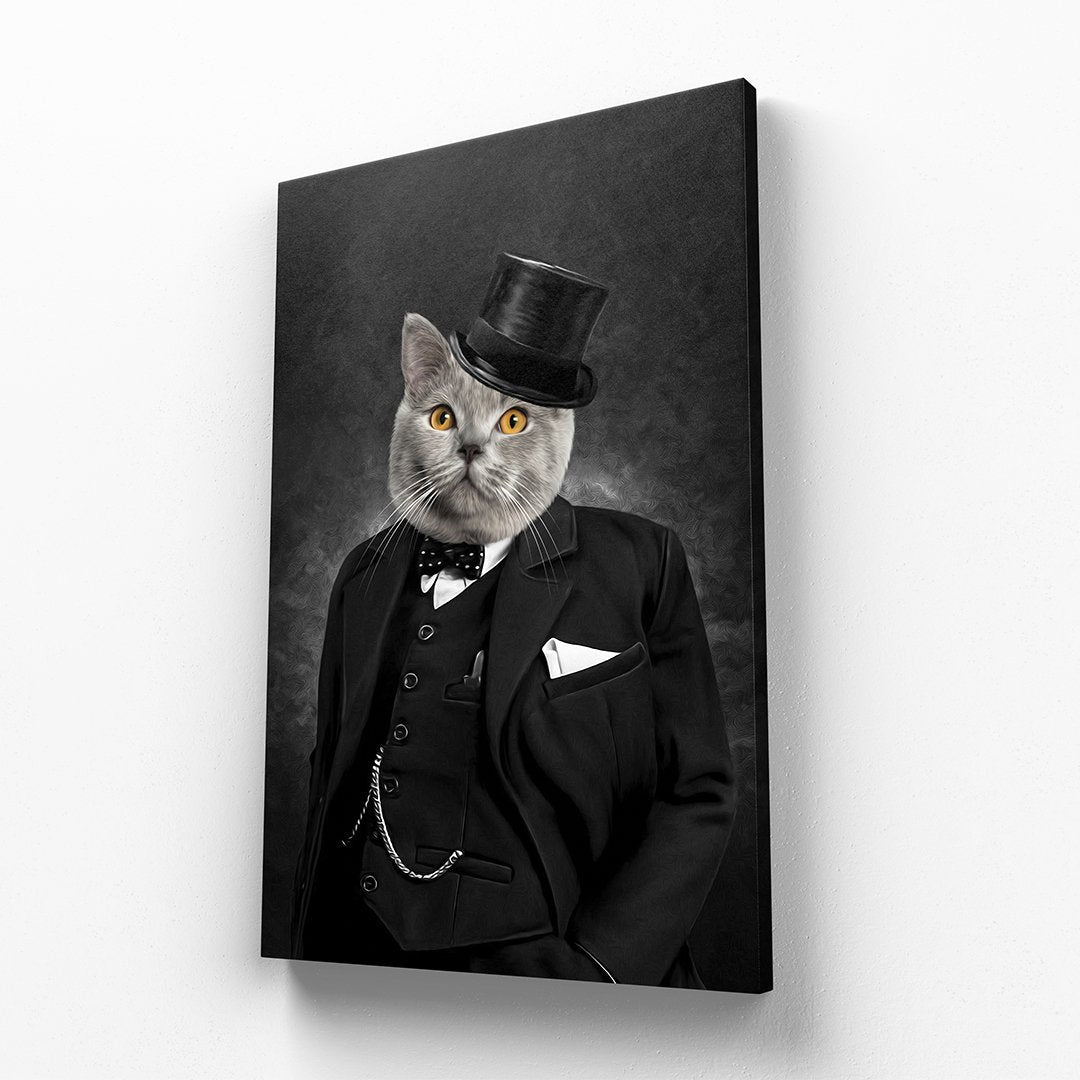 Pet Portraits | The Churchill: Custom Pet Canvas | Paw & Glory