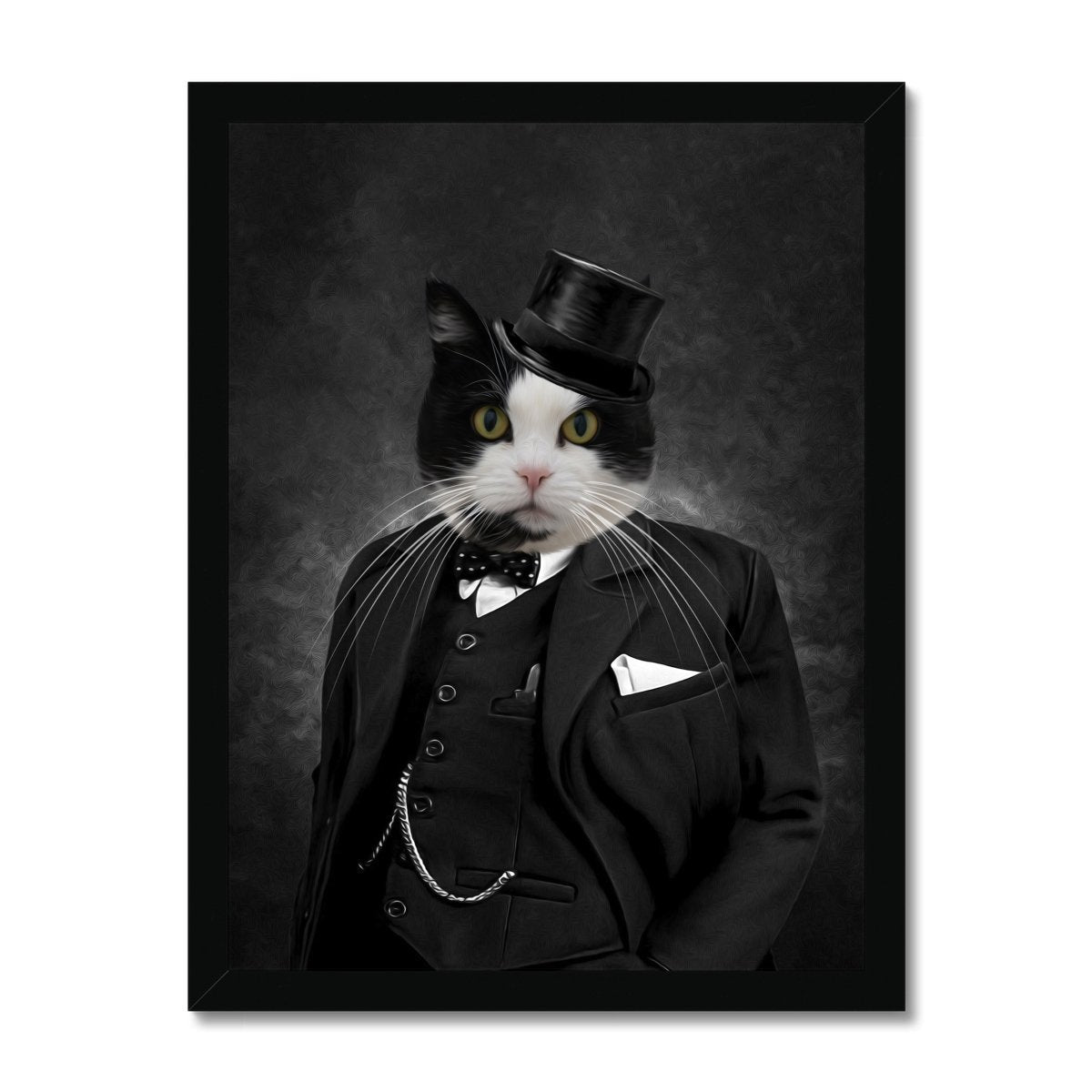 Pet Portraits | The Churchill: Custom Pet Portrait | Paw & Glory