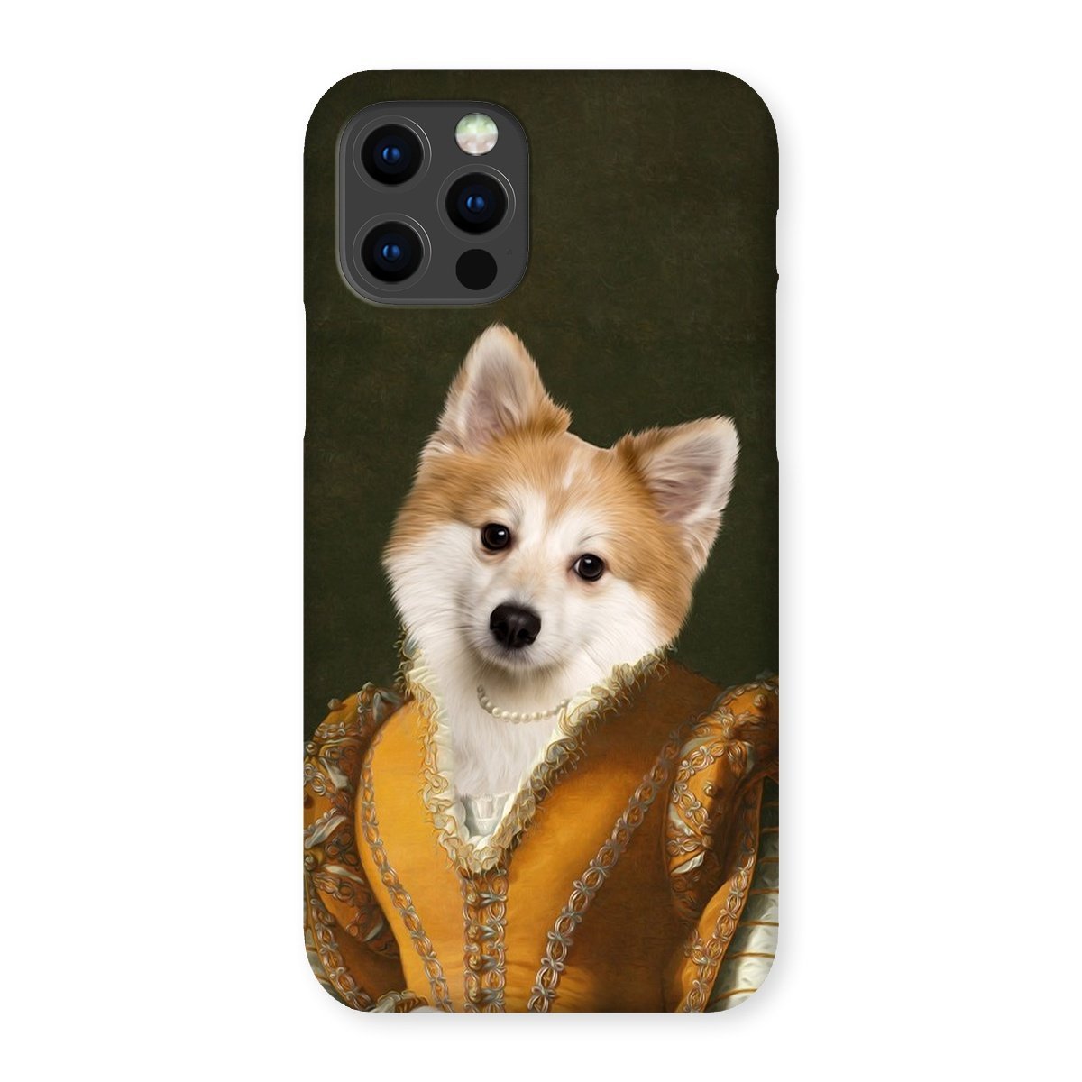 Pet Portraits | The Classy Lady: Custom Pet Phone Case | Paw & Glory