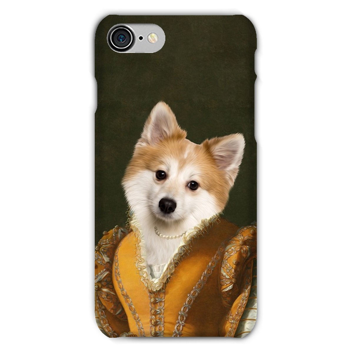 Pet Portraits | The Classy Lady: Custom Pet Phone Case | Paw & Glory
