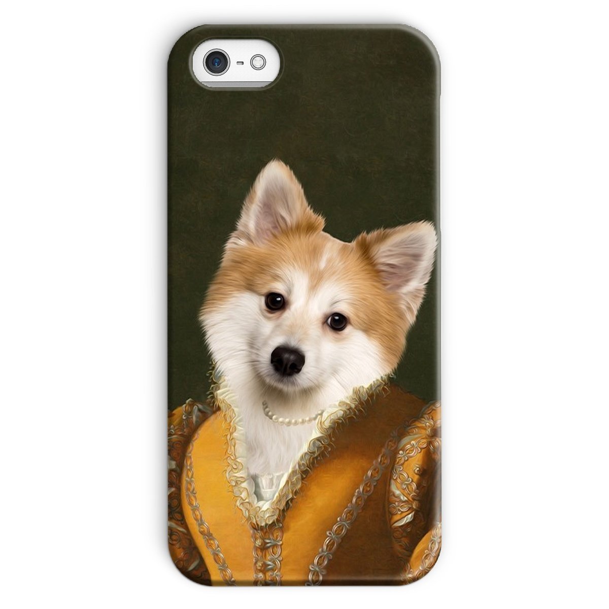 Pet Portraits | The Classy Lady: Custom Pet Phone Case | Paw & Glory