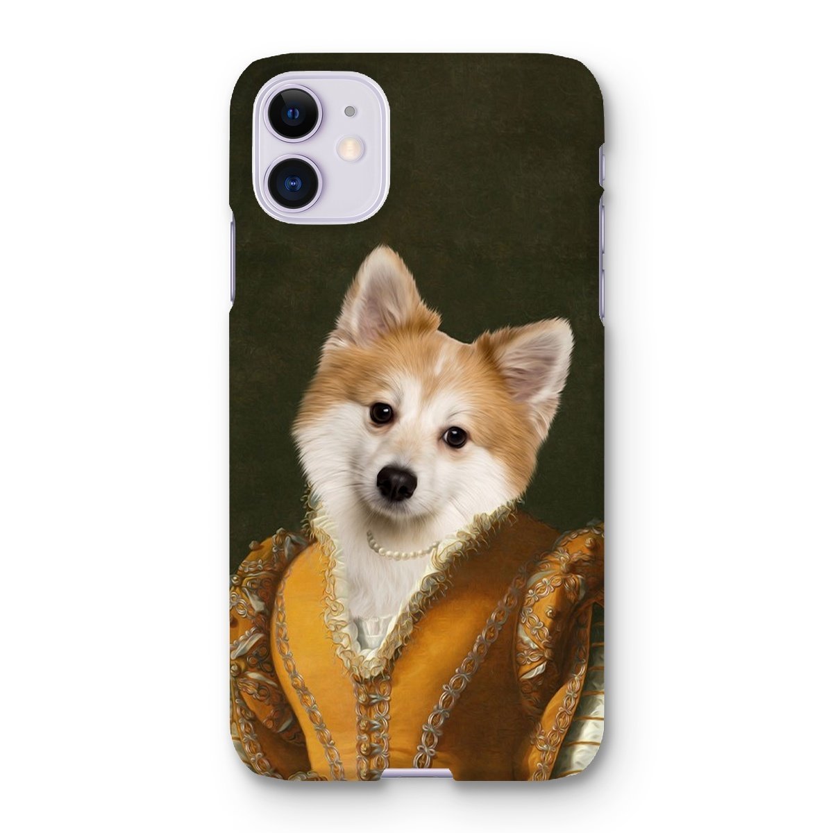 Pet Portraits | The Classy Lady: Custom Pet Phone Case | Paw & Glory