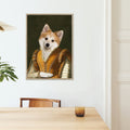 The Classy Lady: Custom Pet Portrait