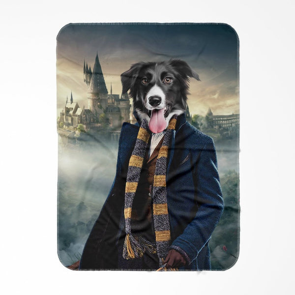 Clever Wizard Custom Pet Blanket | Personalized Pet Gift | Paw & Glory