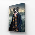 The Clever Wizard (Harry Potter Inspired): Custom Pet Canvas