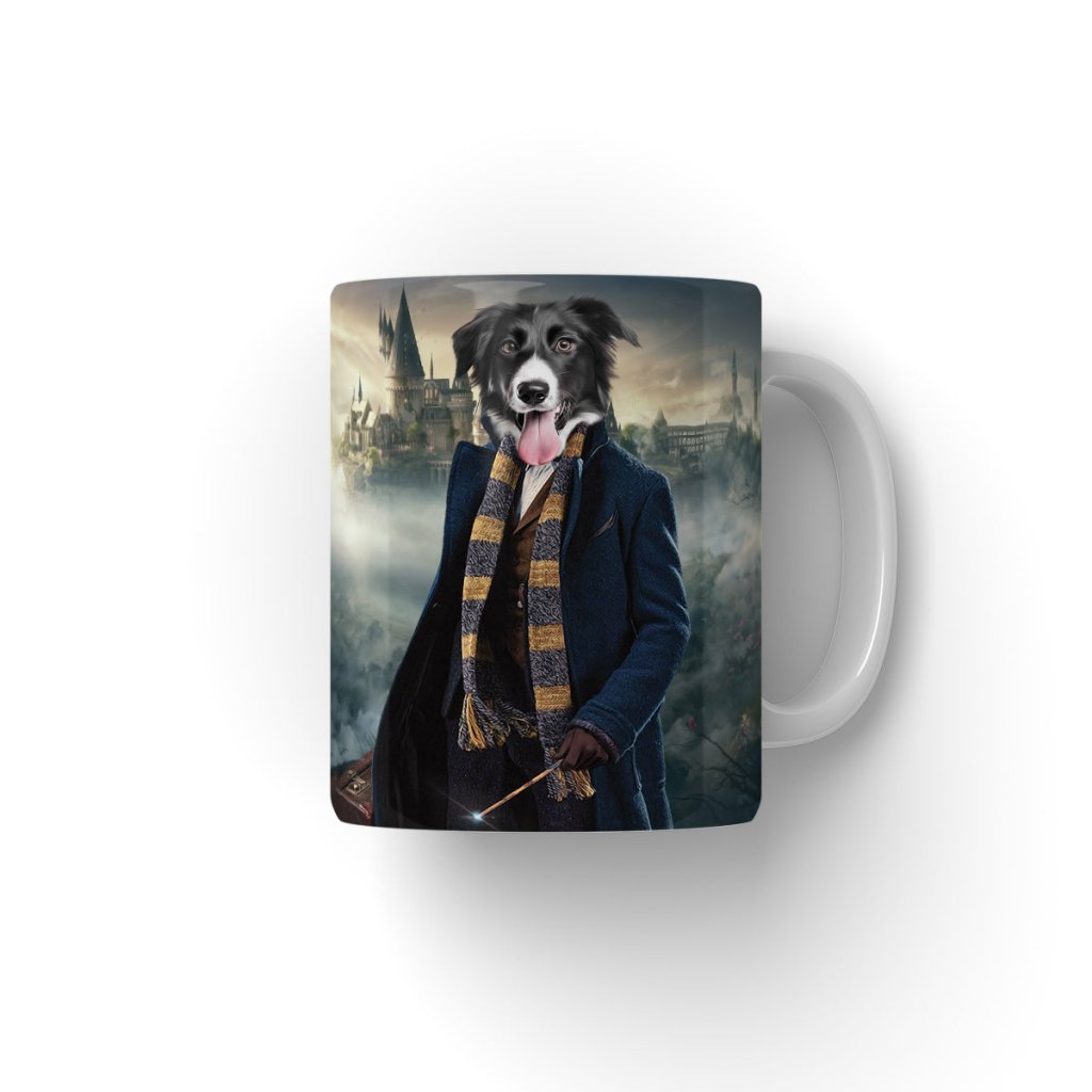 Pet Portraits | The Clever Wizard (Harry Potter Inspired): Custom Pet Coffee Mug | Paw & Glory