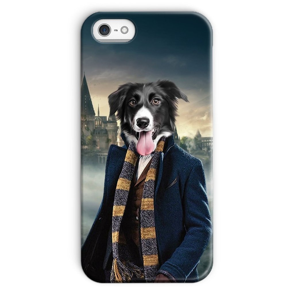Pet Portraits | The Clever Wizard (Harry Potter Inspired): Custom Pet Phone Case | Paw & Glory