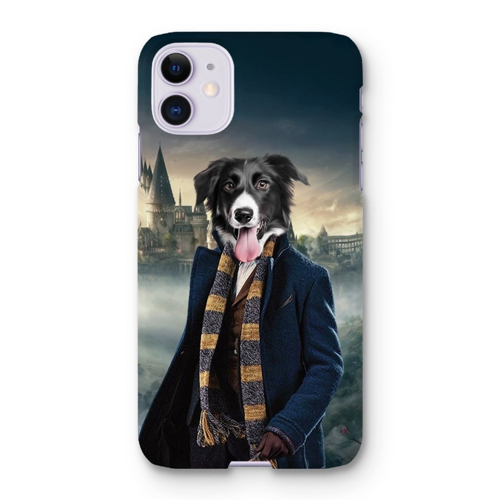 Pet Portraits | The Clever Wizard (Harry Potter Inspired): Custom Pet Phone Case | Paw & Glory
