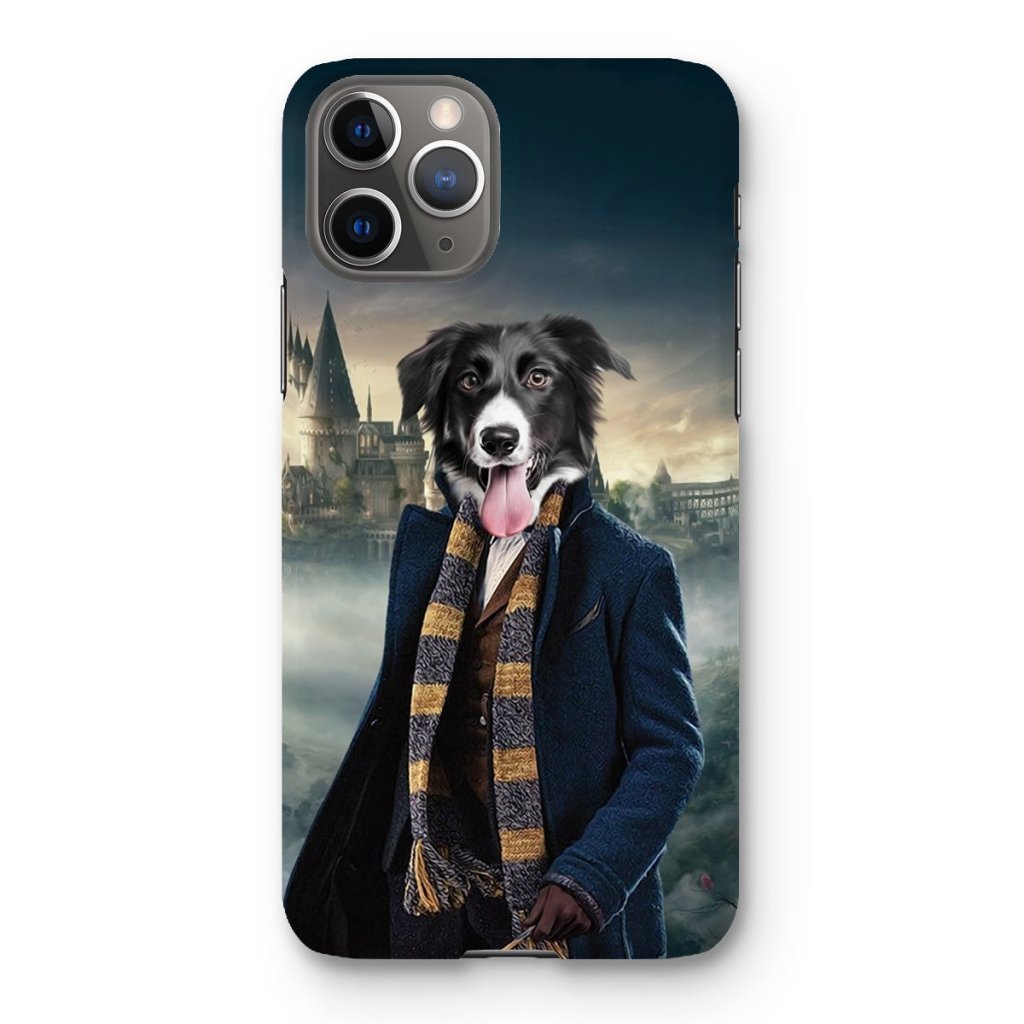 Pet Portraits | The Clever Wizard (Harry Potter Inspired): Custom Pet Phone Case | Paw & Glory