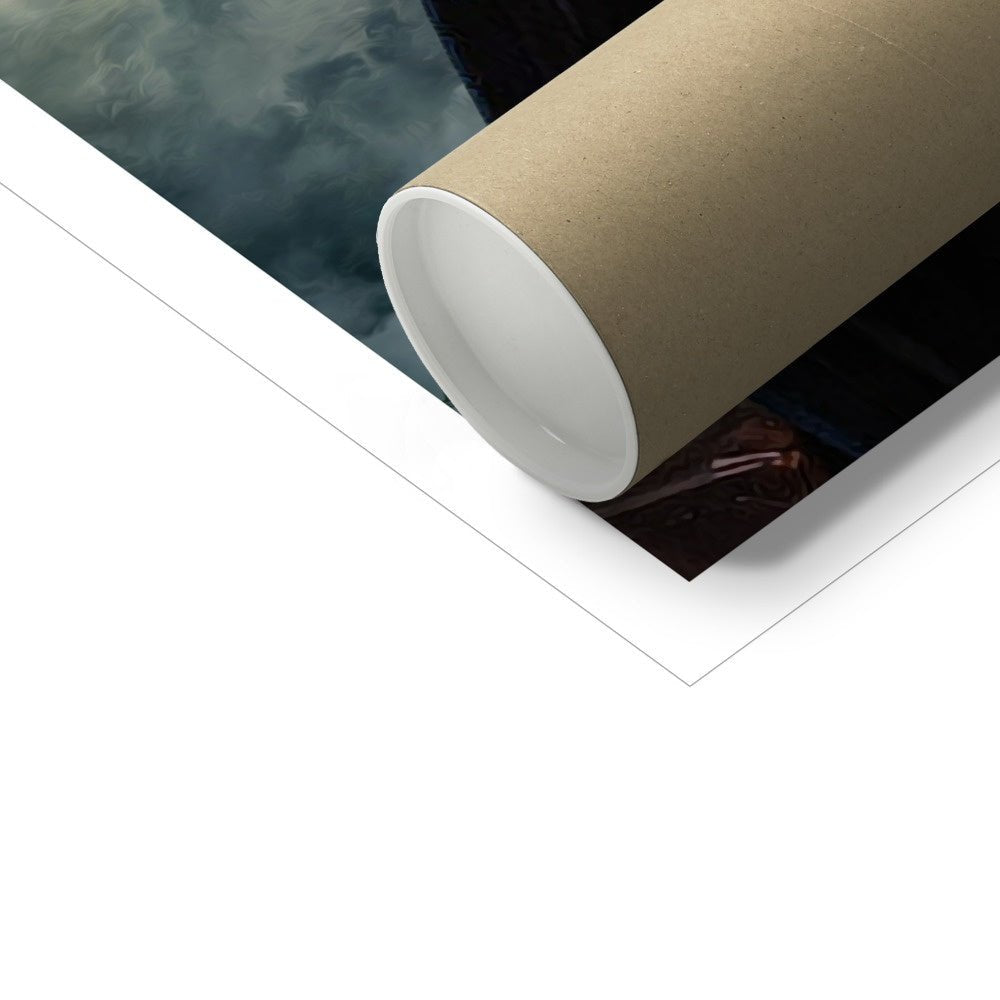 Pet Portraits | The Clever Wizard (Harry Potter Inspired): Custom Pet Poster | Paw & Glory