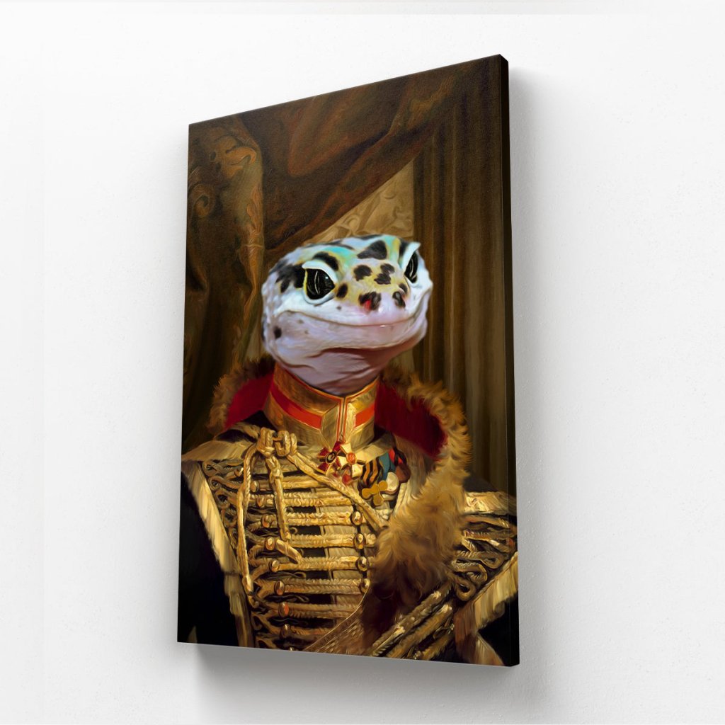 Pet Portraits | The Colonel: Animal Art Canvas | Paw & Glory