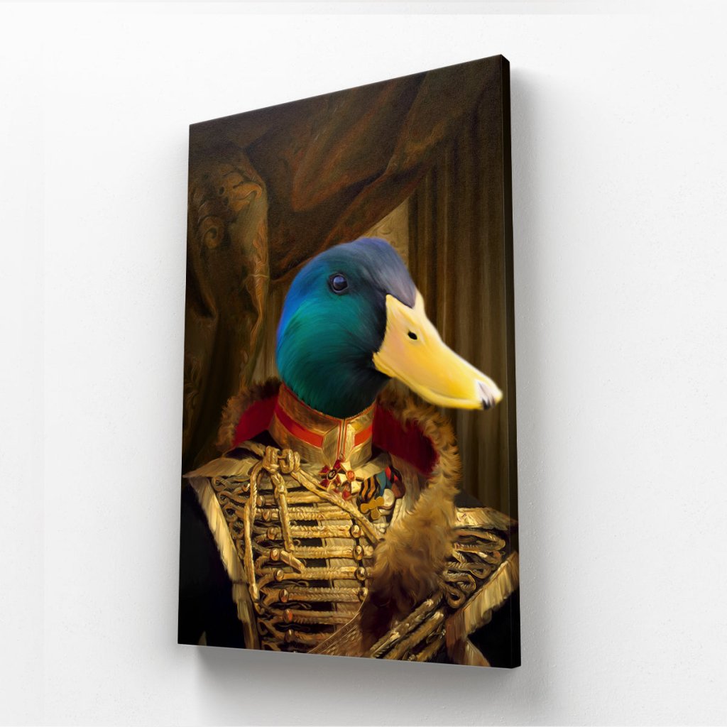 Pet Portraits | The Colonel: Animal Art Canvas | Paw & Glory