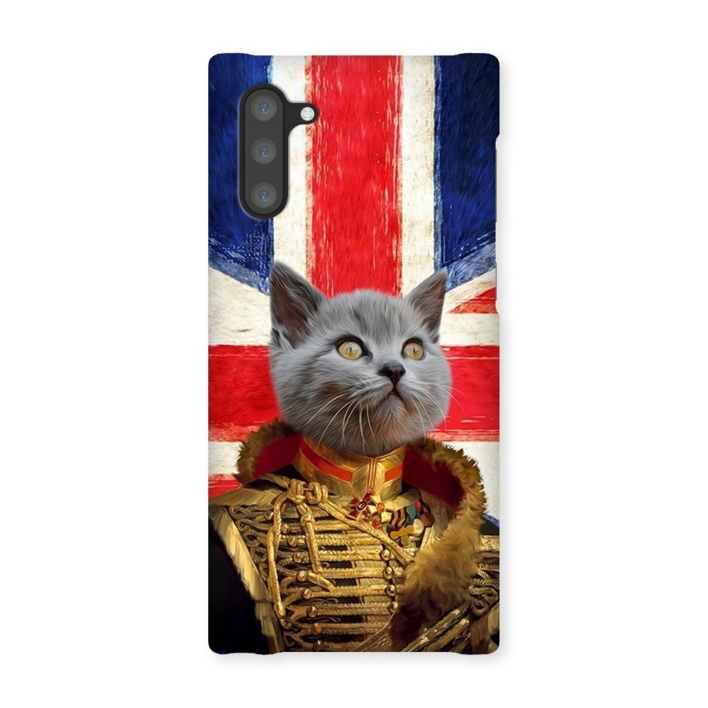 Pet Portraits | The Colonel British Flag Edition: Custom Pet Phone Case | Paw & Glory