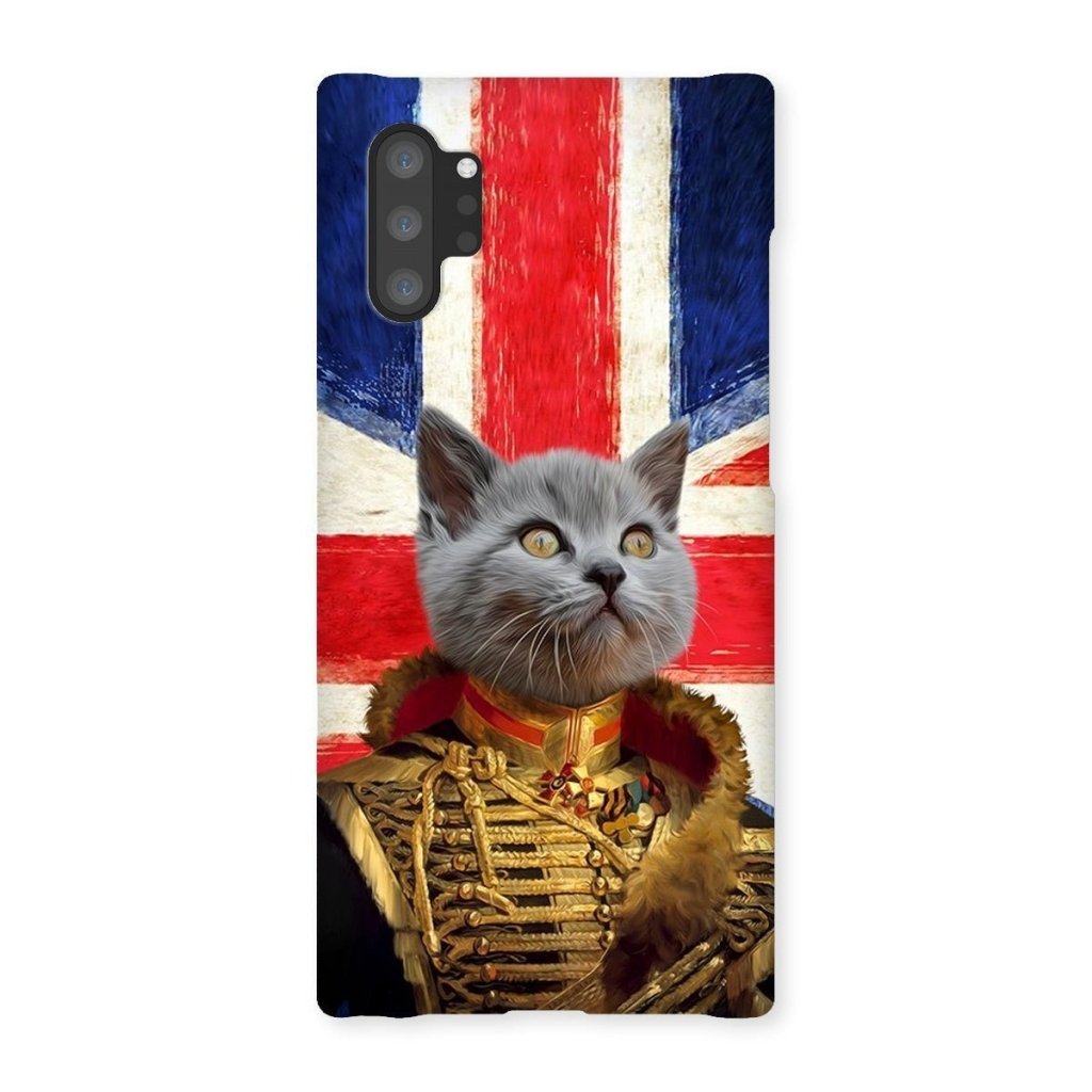 Pet Portraits | The Colonel British Flag Edition: Custom Pet Phone Case | Paw & Glory
