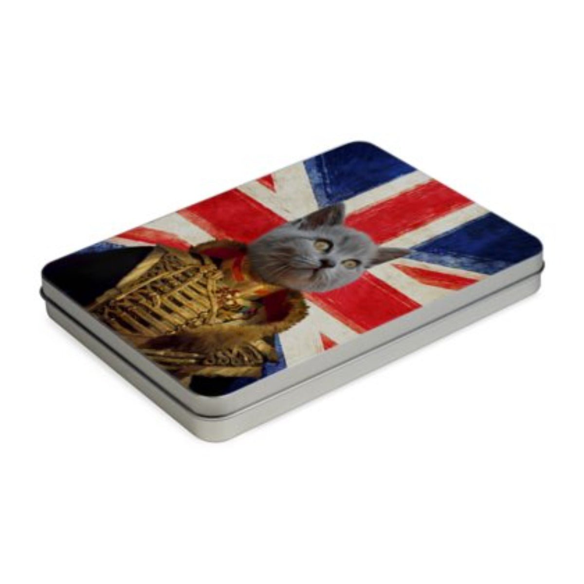 Pet Portraits | The Colonel British Flag Edition: Custom Pet Puzzle | Paw & Glory