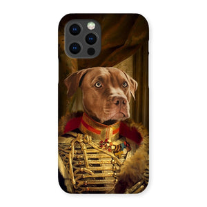 The Colonel: Custom Pet Phone Case - Paw & Glory - Dog Portraits - Pet Portraits