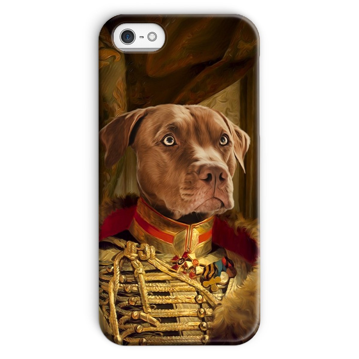 Pet Portraits | The Colonel: Custom Pet Phone Case | Paw & Glory