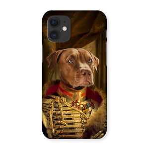 The Colonel: Custom Pet Phone Case - Paw & Glory - Dog Portraits - Pet Portraits