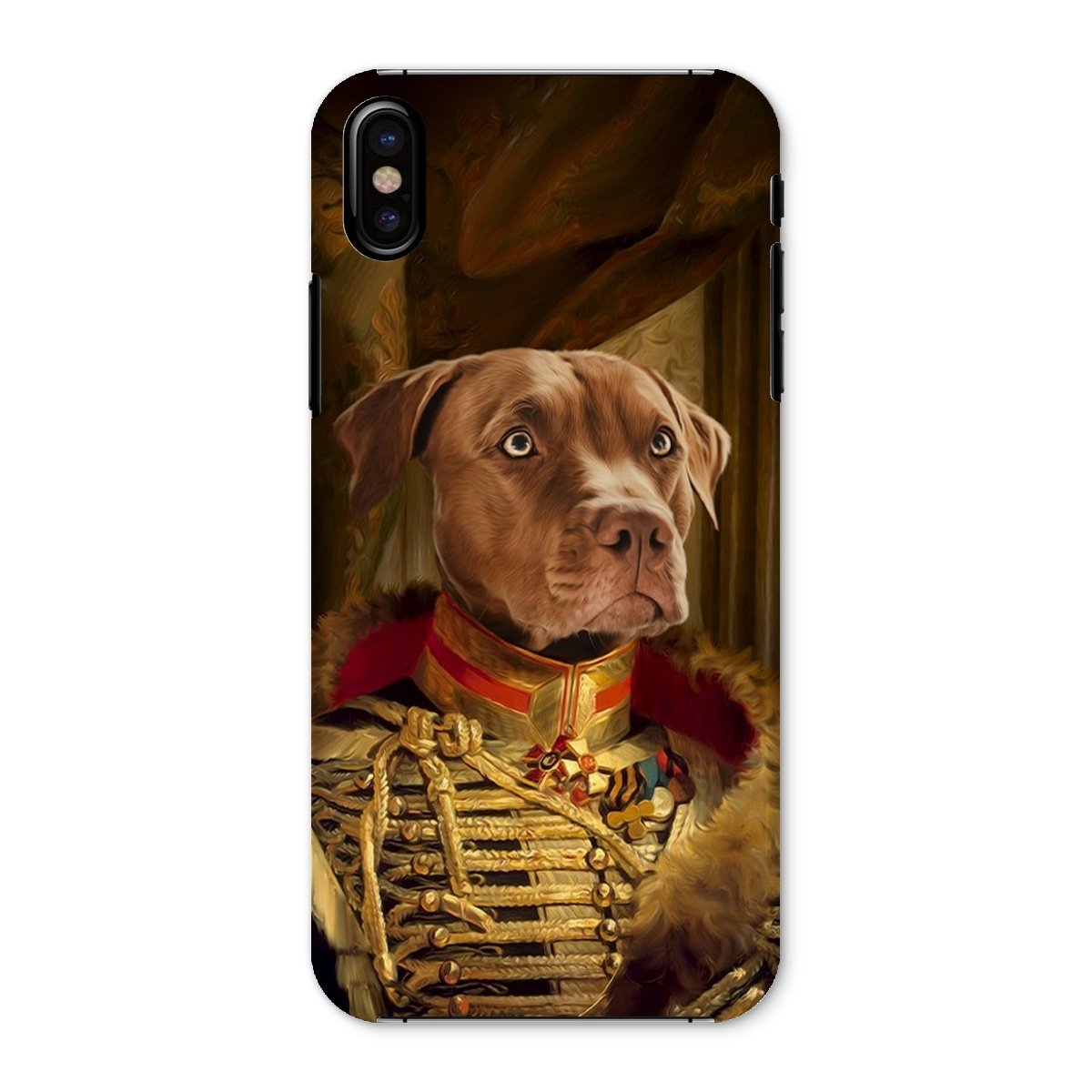Pet Portraits | The Colonel: Custom Pet Phone Case | Paw & Glory