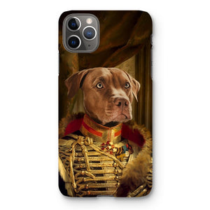 The Colonel: Custom Pet Phone Case - Paw & Glory - Dog Portraits - Pet Portraits