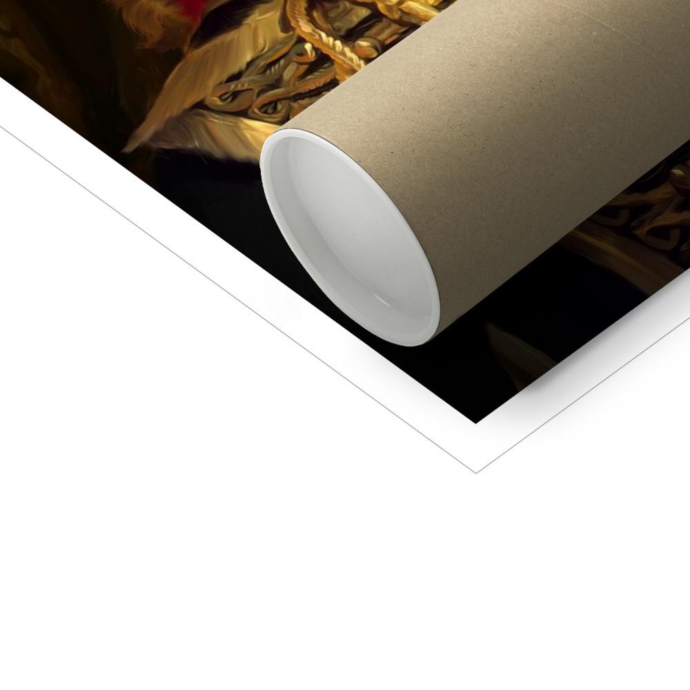 Pet Portraits | The Colonel: Custom Pet Poster | Paw & Glory