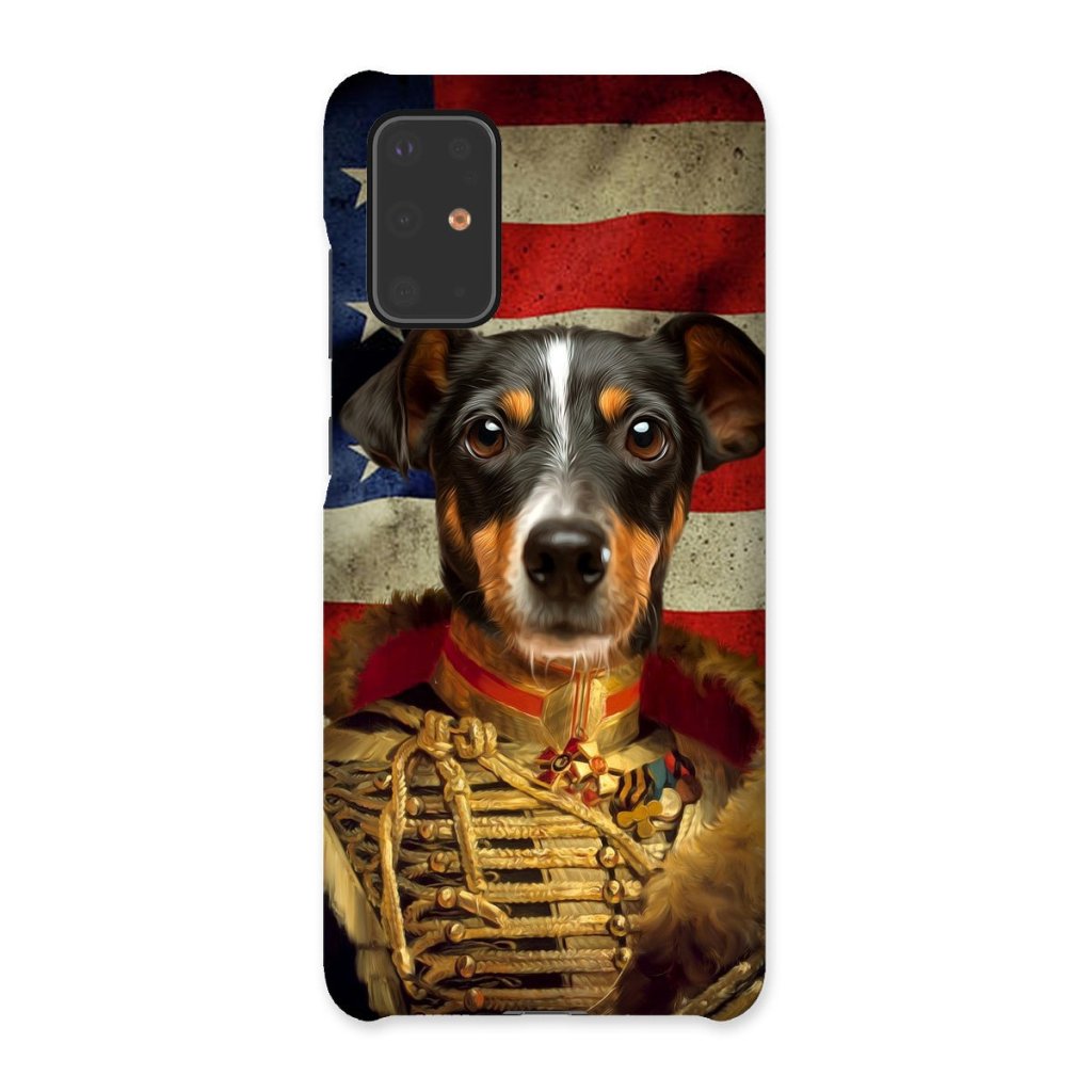 Pet Portraits | The Colonel USA Flag Edition: Custom Pet Snap Phone Case | Paw & Glory