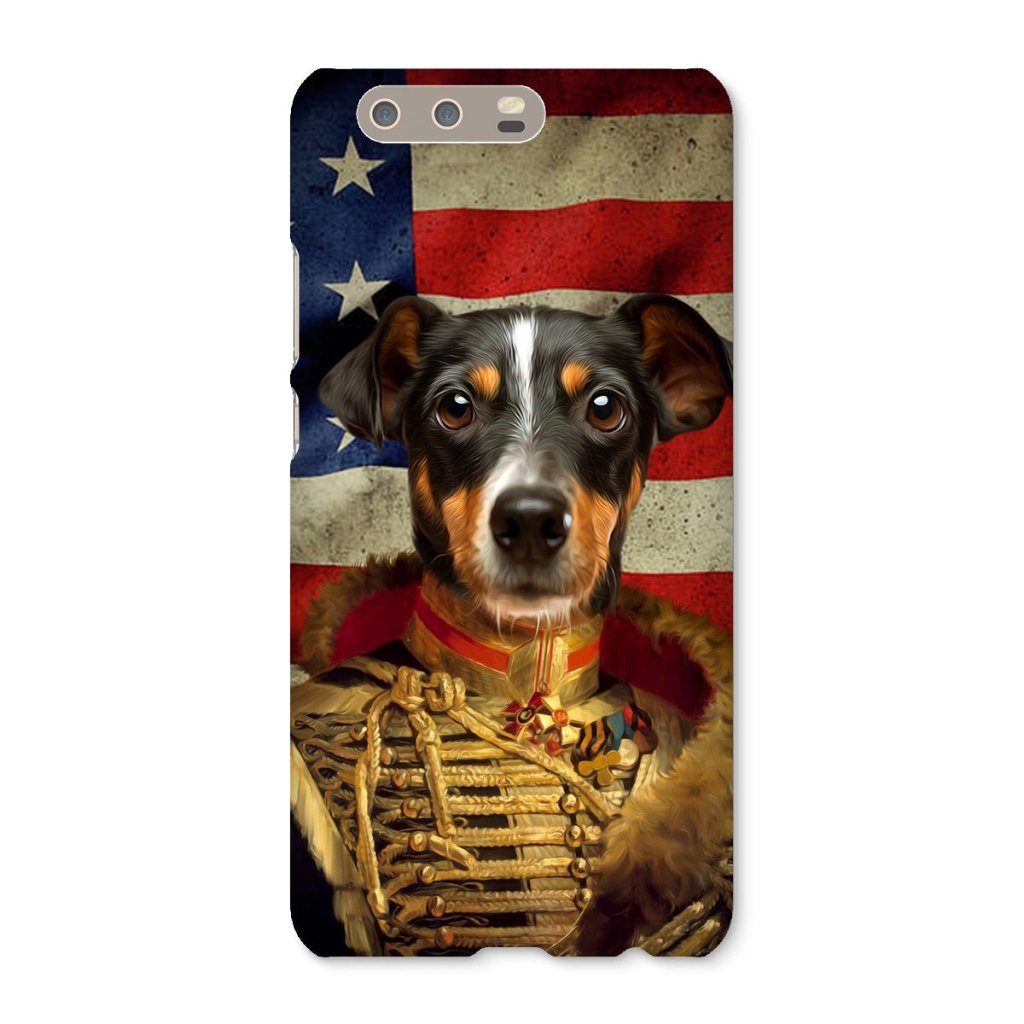 Pet Portraits | The Colonel USA Flag Edition: Custom Pet Snap Phone Case | Paw & Glory