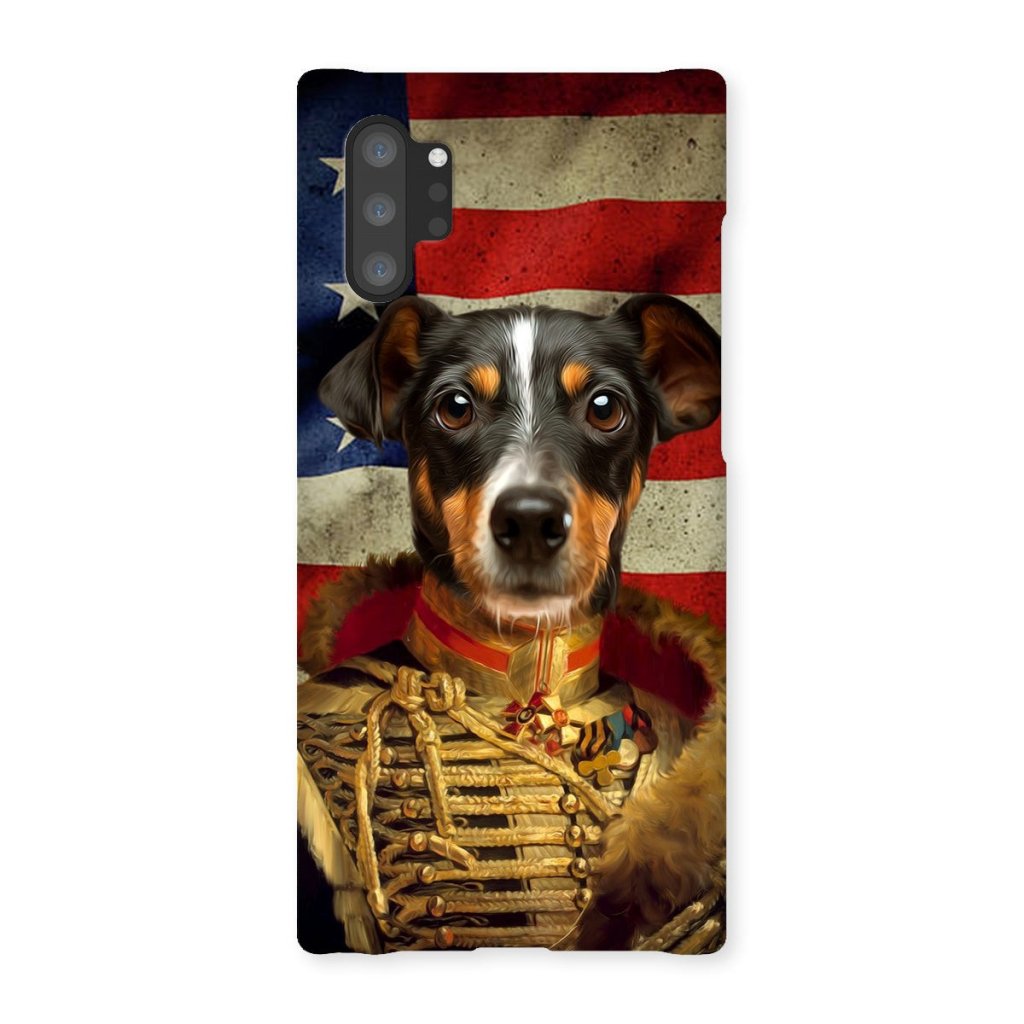 Pet Portraits | The Colonel USA Flag Edition: Custom Pet Snap Phone Case | Paw & Glory