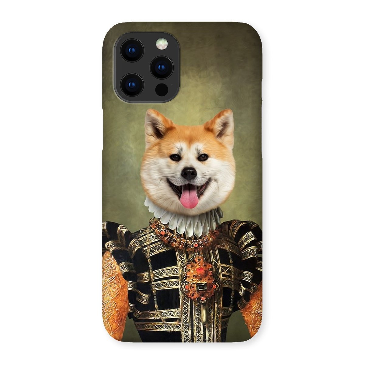 The Consort: Custom Pet Phone Case - Paw & Glory - Dog Portraits - Pet Portraits