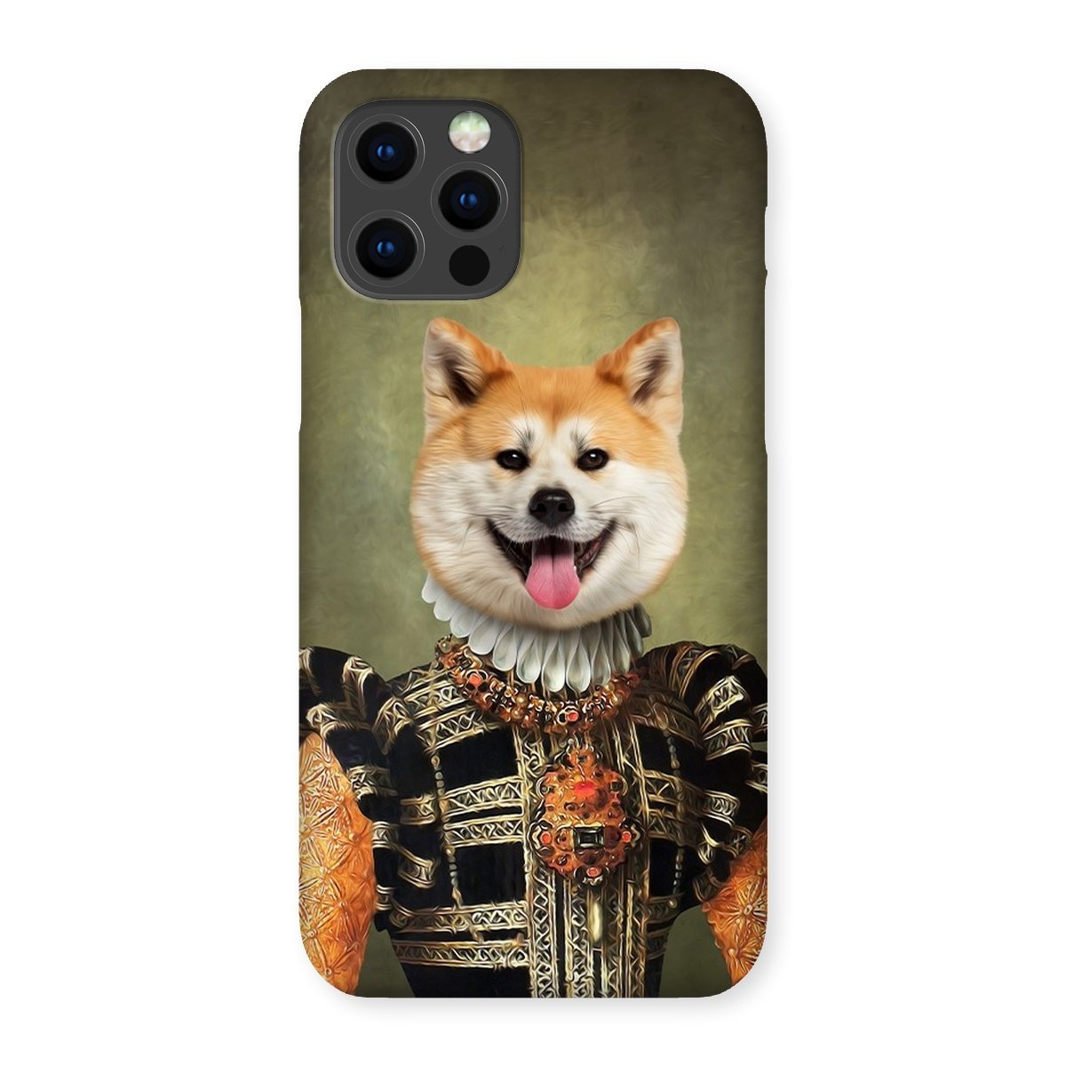 The Consort: Custom Pet Phone Case - Paw & Glory - Dog Portraits - Pet Portraits