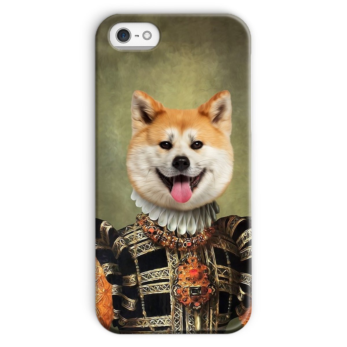 The Consort: Custom Pet Phone Case - Paw & Glory - Dog Portraits - Pet Portraits