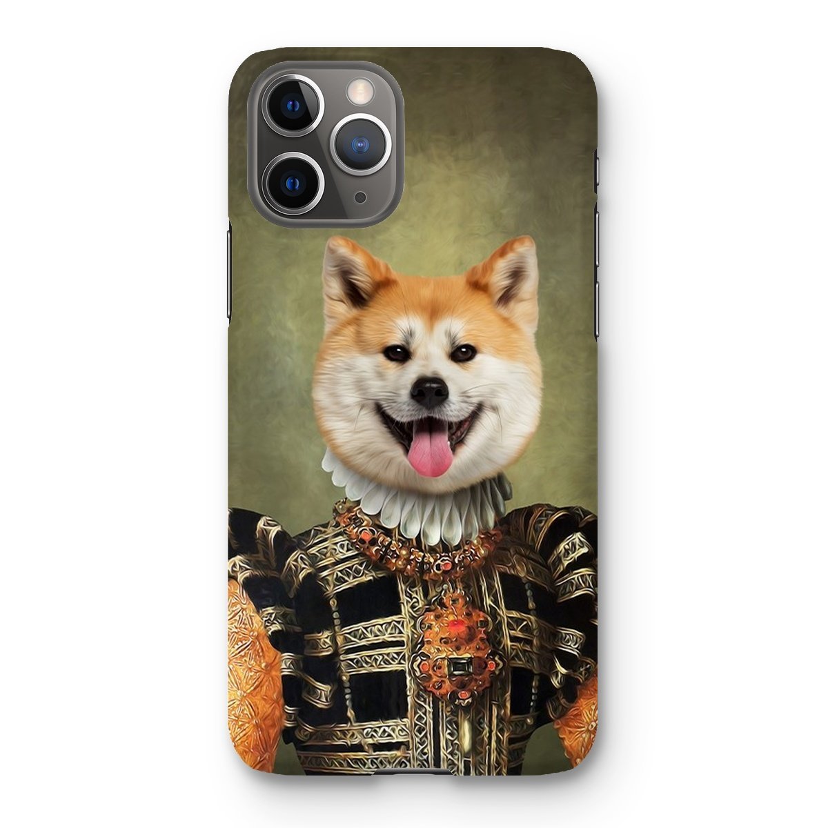 The Consort: Custom Pet Phone Case - Paw & Glory - Dog Portraits - Pet Portraits
