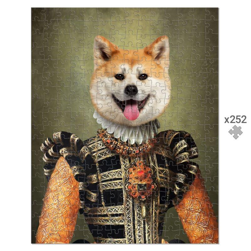 Pet Portraits | The Consort: Custom Pet Puzzle | Paw & Glory
