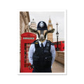 The Constable: Animal Art Poster