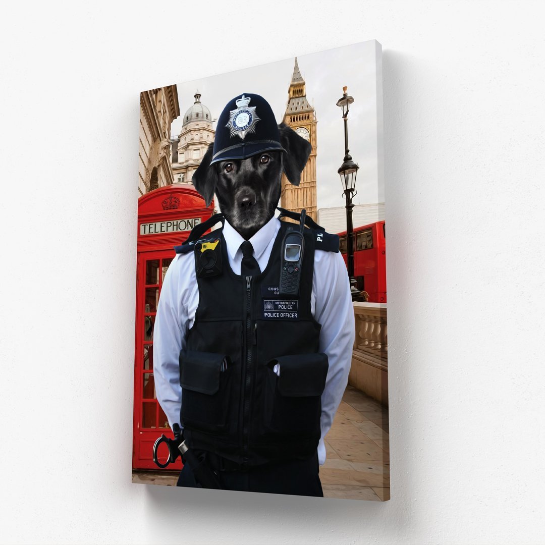 Pet Portraits | The Constable: Custom Pet Canvas | Paw & Glory