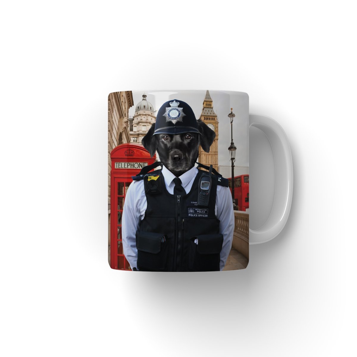 Pet Portraits | The Constable: Custom Pet Coffee Mug | Paw & Glory