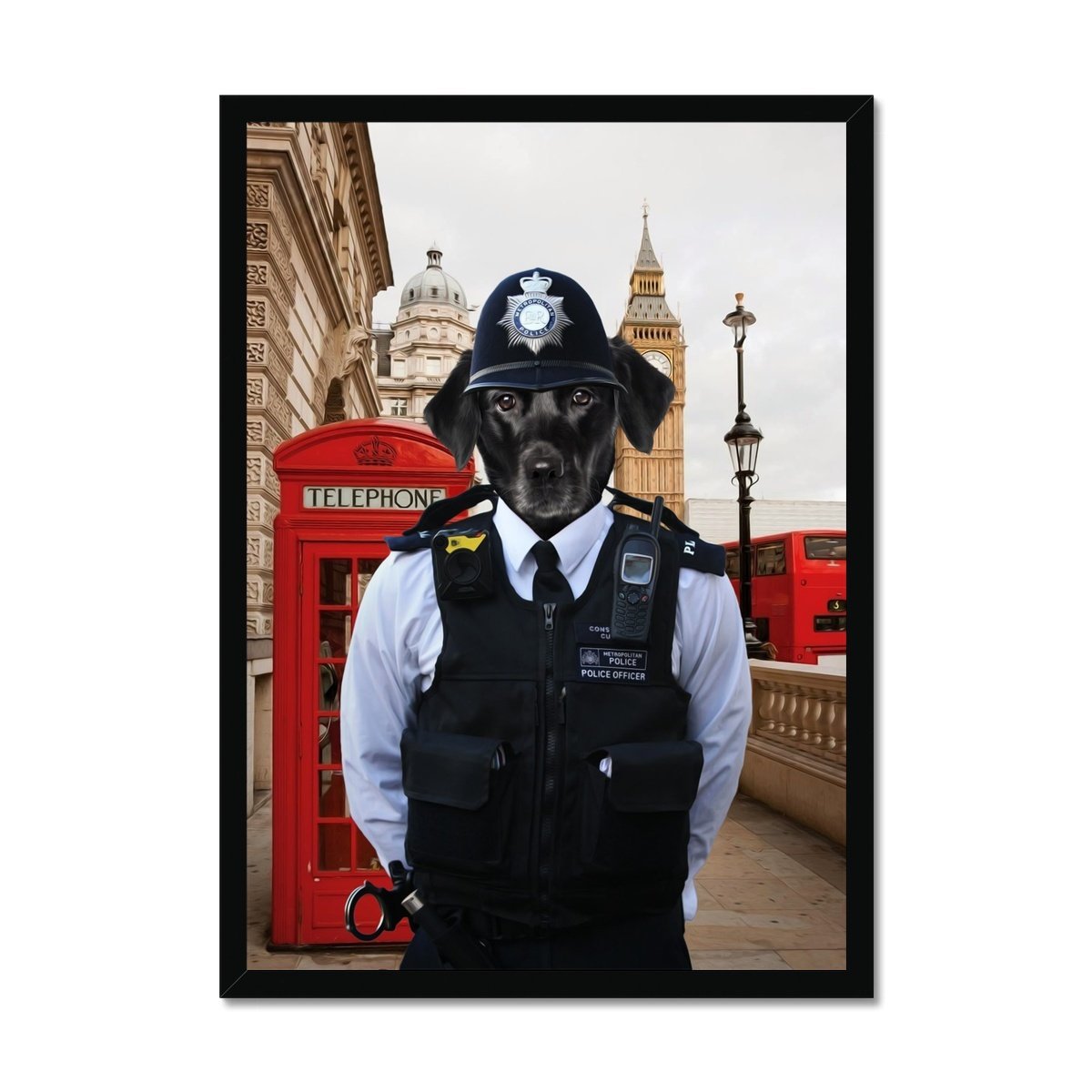 Pet Portraits | The Constable: Custom Pet Portrait | Paw & Glory