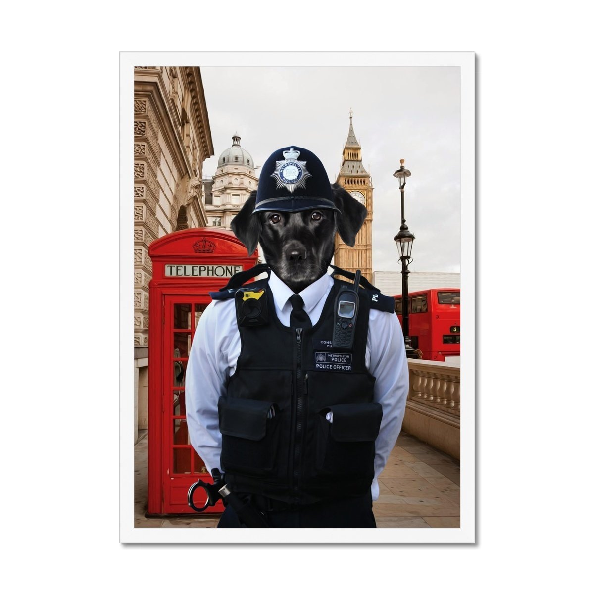 Pet Portraits | The Constable: Custom Pet Portrait | Paw & Glory