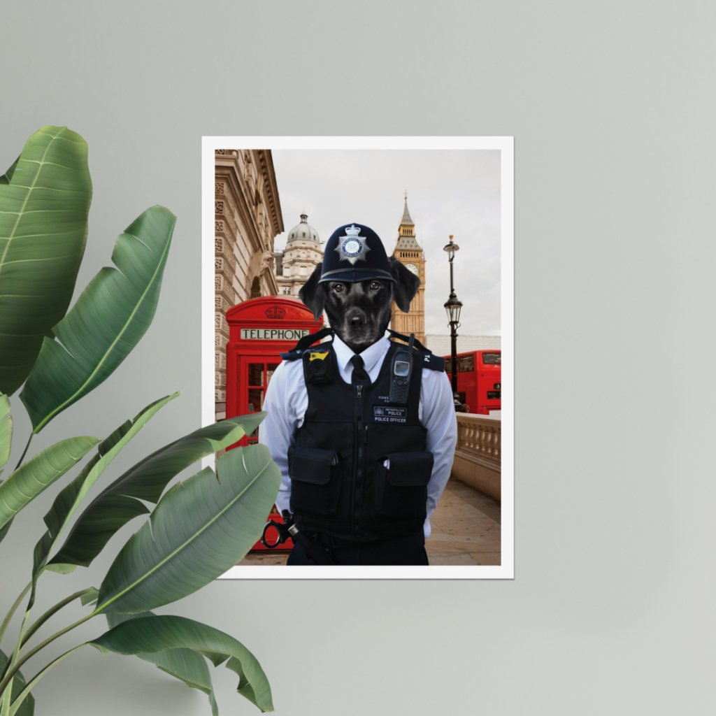 Pet Portraits | The Constable: Custom Pet Poster | Paw & Glory