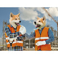 The Construction Workmates: Custom Digital Download Pet Portrait