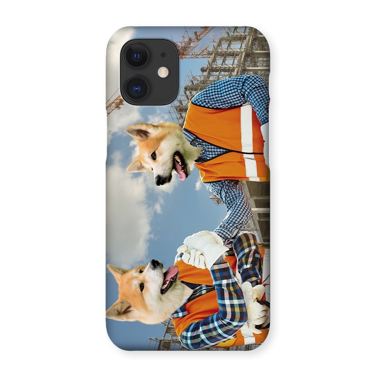 Pet Portraits | The Construction Workmates: Custom Pet Phone Case | Paw & Glory