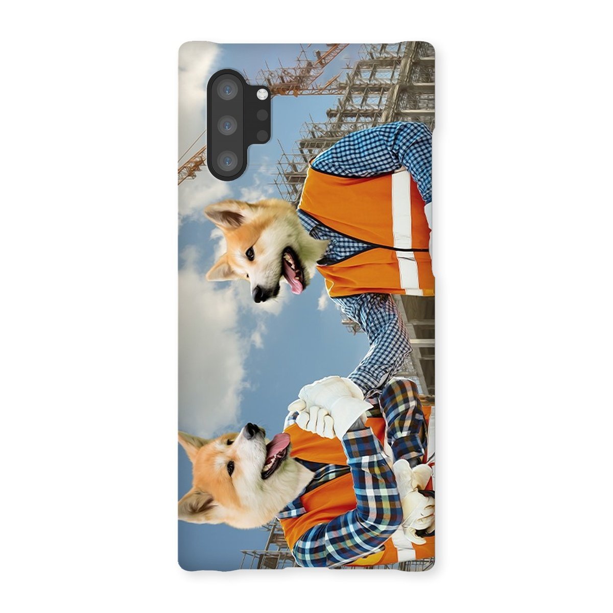 Pet Portraits | The Construction Workmates: Custom Pet Phone Case | Paw & Glory