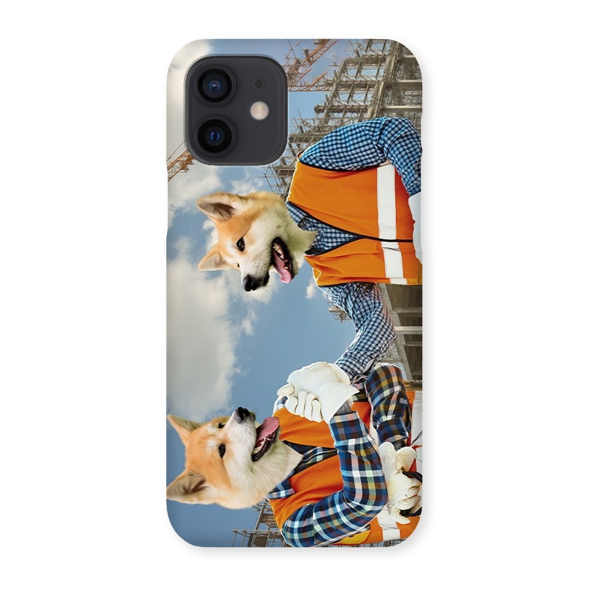 Pet Portraits | The Construction Workmates: Custom Pet Phone Case | Paw & Glory